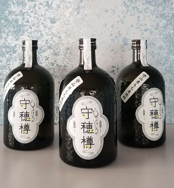 もち麦焼酎　「もりぼたる」